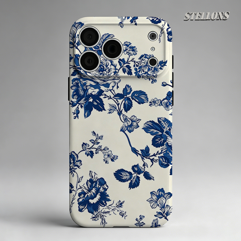 Phone Cases Blue - Vintage Blue Rose Phone Case For