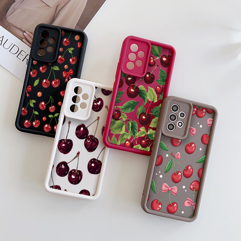 Phone Cases Xiaomi 15 - Funny Flower Cute Bow Cherry Pattern