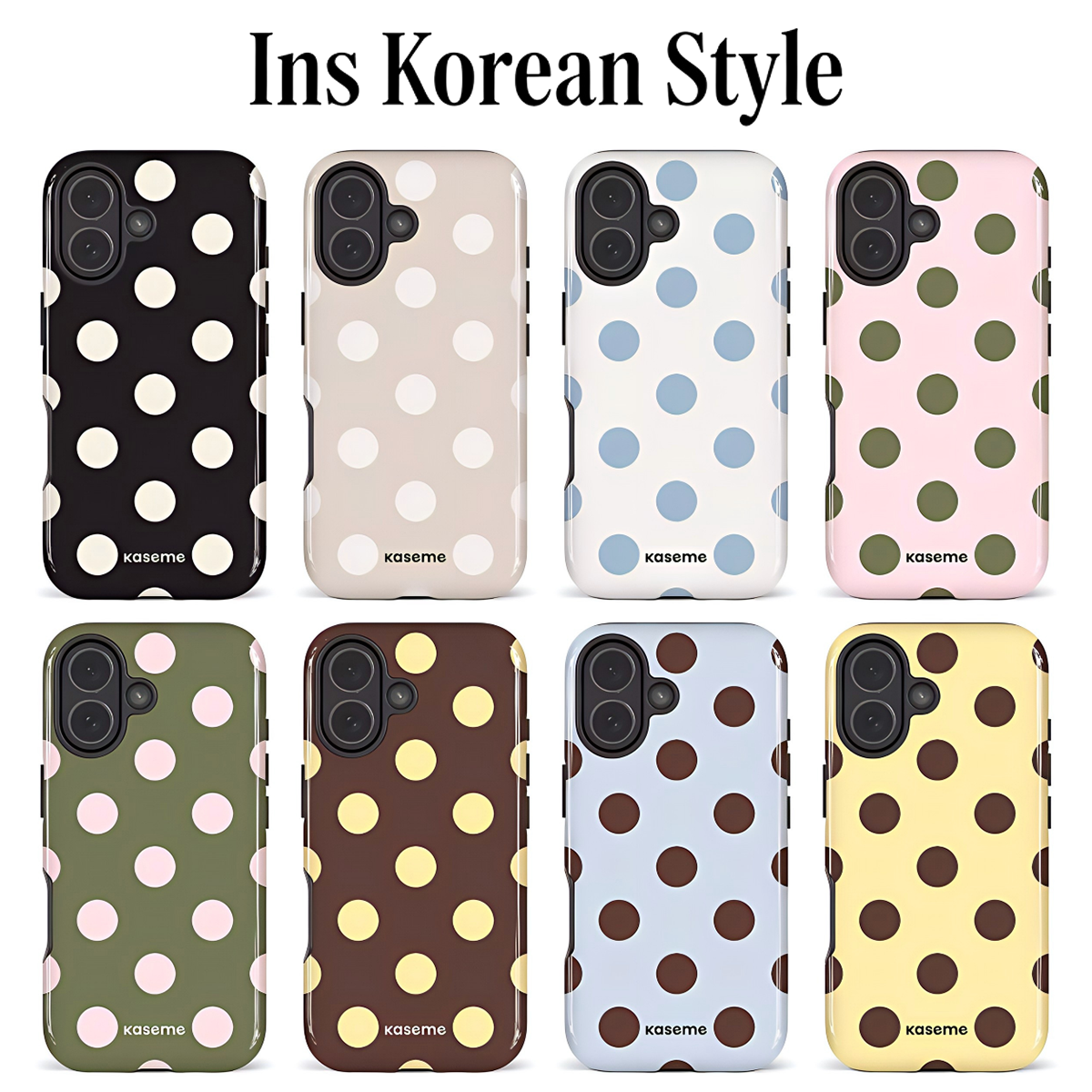 Phone Cases Uk - Luxury Clmj Ins Korean Polka Dot