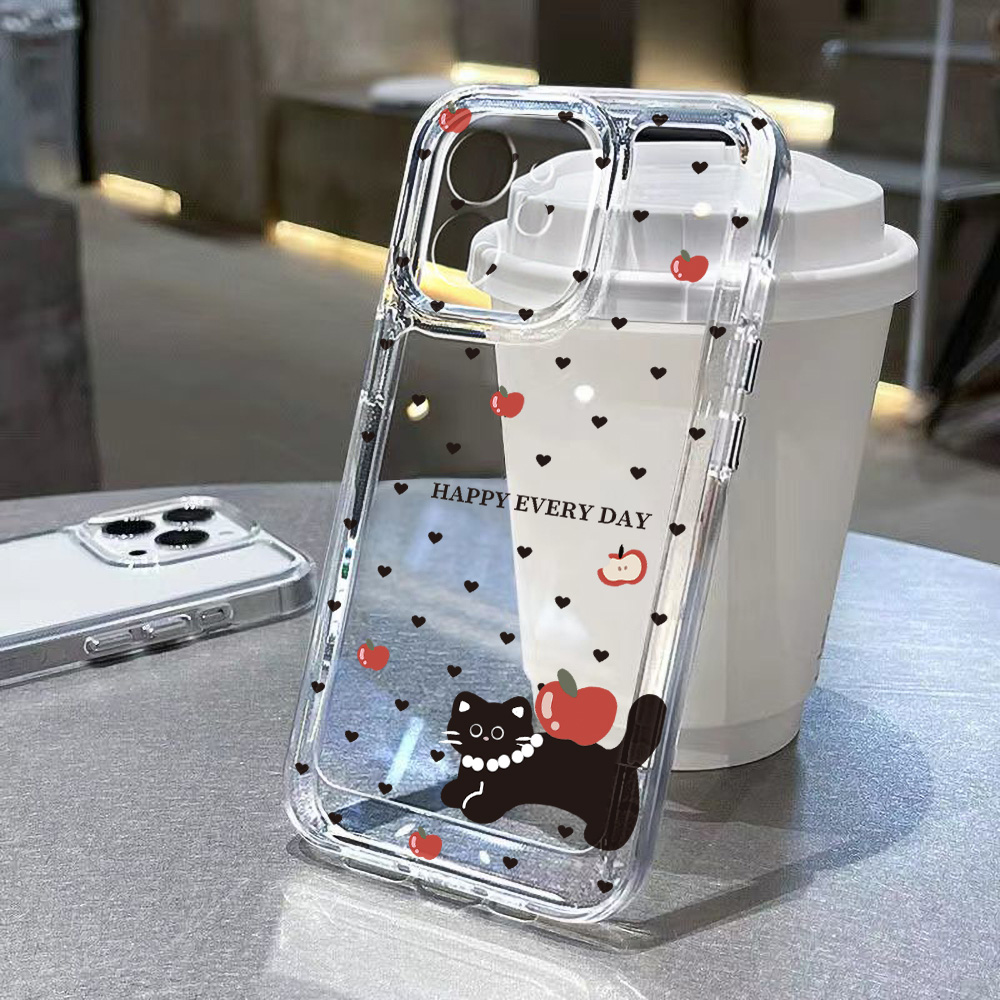 Phone Cases Cat - Cute Black Cat Phone Case For