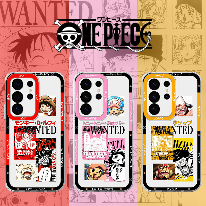 Phone Cases For Samsung S21 5G - One P-Piece Cartoon Soft Silicone Phone