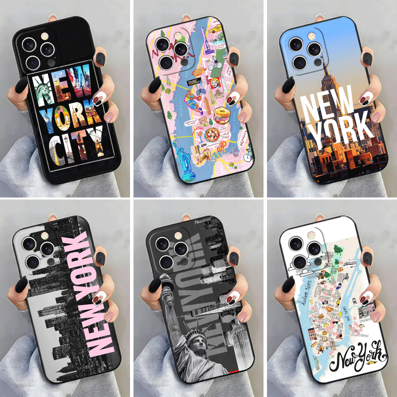 Phone Cases Nyc - Soft Silicone Phone Case for iPhone