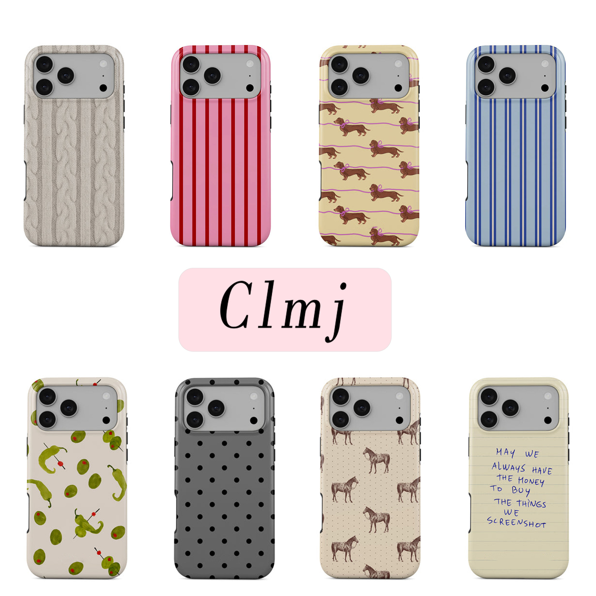 Phone Cases Uk - Luxury Clmj Cute animals Phone Case
