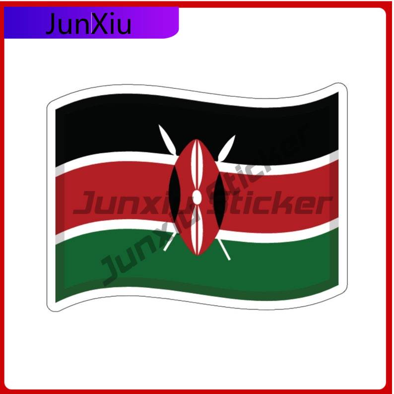 Kenyan Flag Kenya Sticker Wate - Phone Cases Kenya บทวิจารณ์และราคา