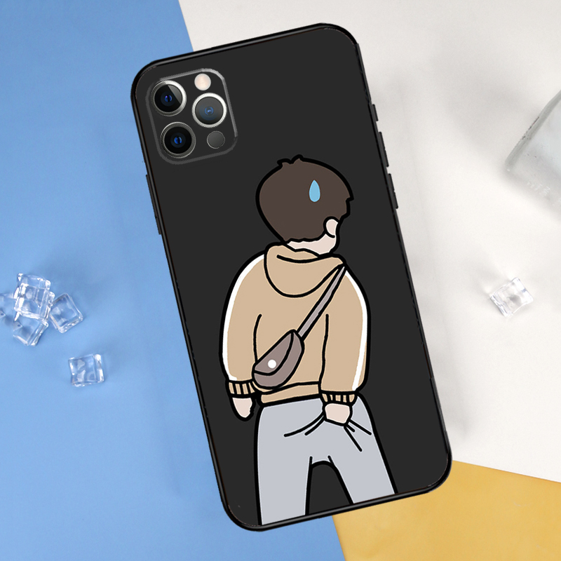 Cartoon Couple Love Boy Girl P - Phone Cases Xr Boys บทวิจารณ์และราคา