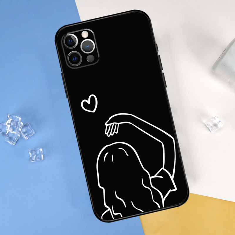 Cartoon Couple Love Boy Girl P - Phone Cases Xr Boys บทวิจารณ์และราคา