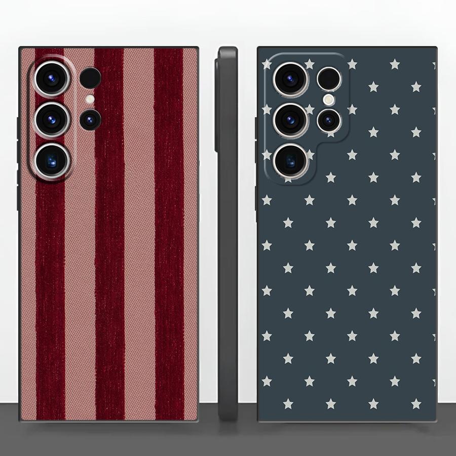 Retro Polka Dots Funda Phone C - Phone Cases Samsung S25 Ultra บทวิจารณ์และราคา
