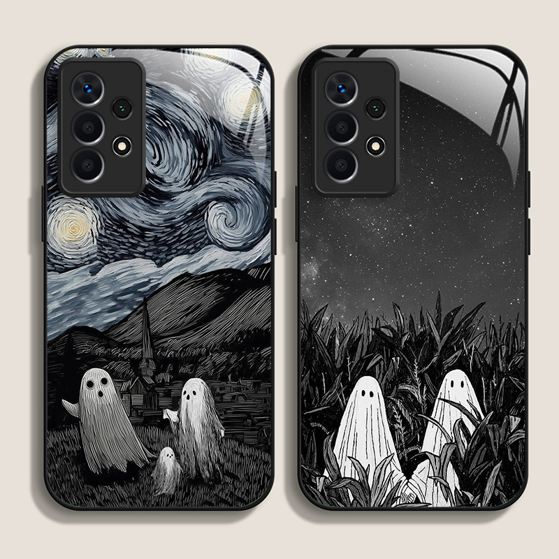 Funny Ghost Abstract Art Patte - Phone Cases For Samsung S21 5G บทวิจารณ์และราคา