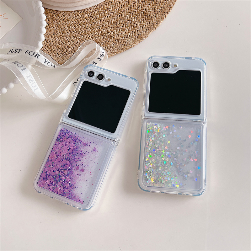 Glitter Color Hearts Sequins Q - Phone Cases Ysl บทวิจารณ์และราคา