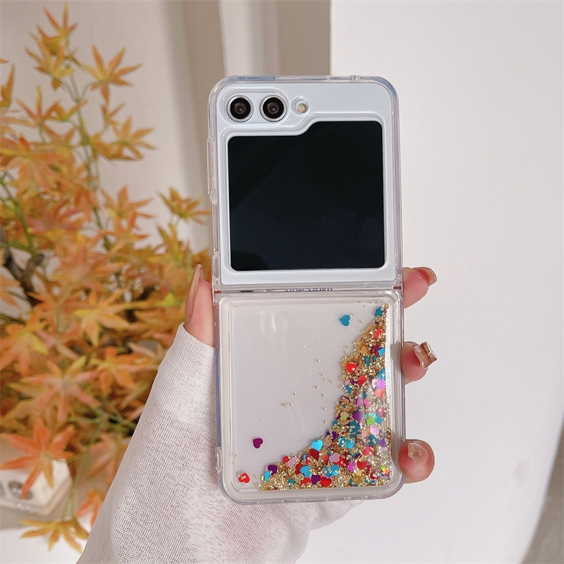 Glitter Color Hearts Sequins Q - Phone Cases Ysl บทวิจารณ์และราคา