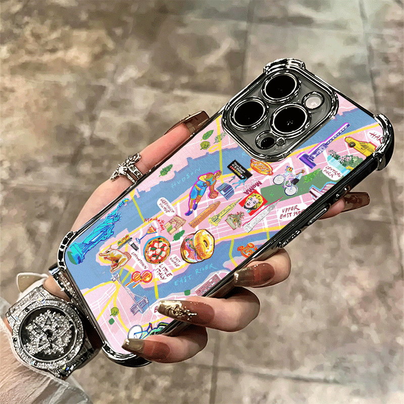 NYC New York City Plating Phon - Phone Cases Nyc บทวิจารณ์และราคา