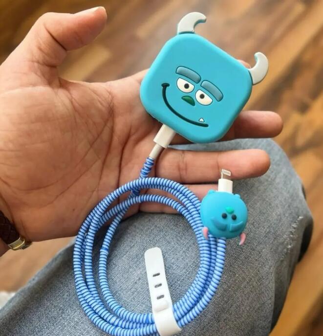 4Pcs/Set Cute 3D Cartoon Cable - Phone Cases Uk บทวิจารณ์และราคา