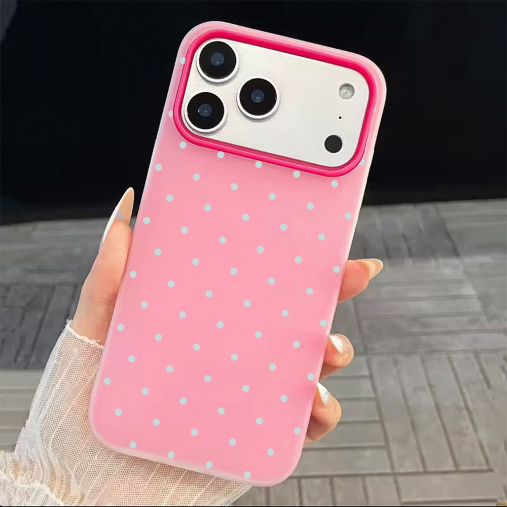 Adorable Light Blue Polka Dot  - Phone Cases Blue บทวิจารณ์และราคา
