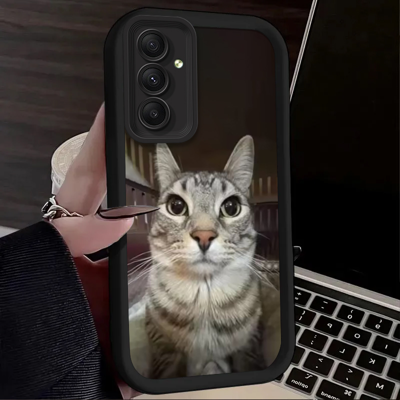 Trendy Cat Smoking Phone Case  - Phone Cases Cat บทวิจารณ์และราคา
