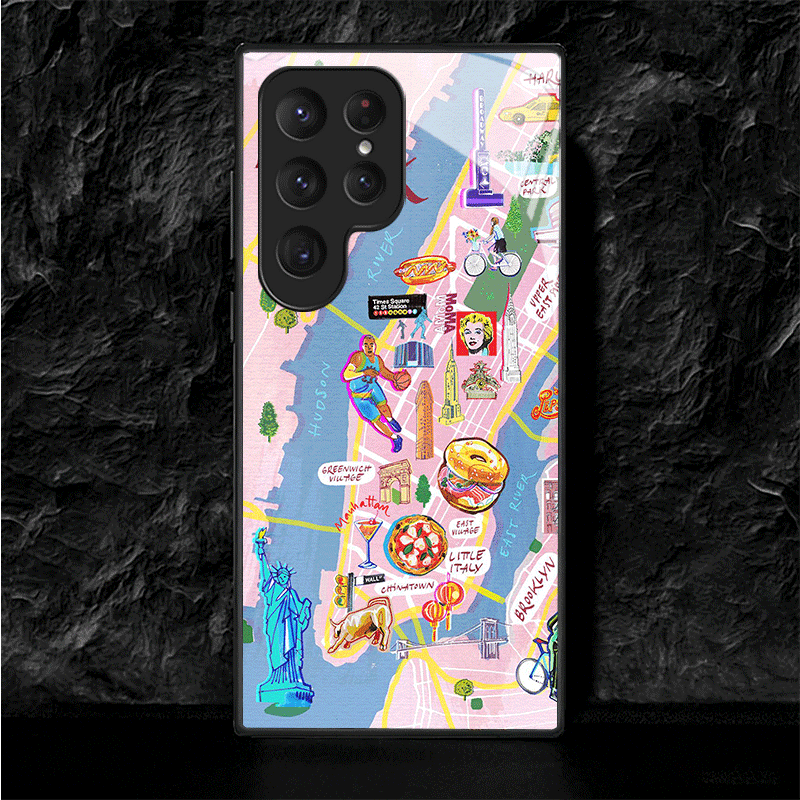 NYC New York City Tempered Gla - Phone Cases Nyc บทวิจารณ์และราคา