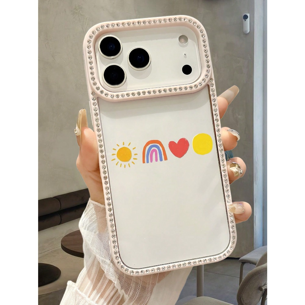 Fun Happy Face Rainbow Print P - Phone Cases Com บทวิจารณ์และราคา