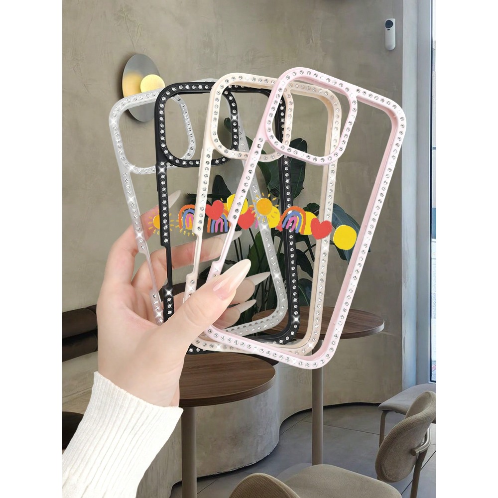 Fun Happy Face Rainbow Print P - Phone Cases Com บทวิจารณ์และราคา