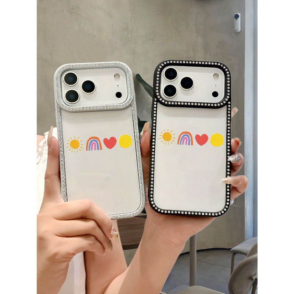 Fun Happy Face Rainbow Print P - Phone Cases Com บทวิจารณ์และราคา