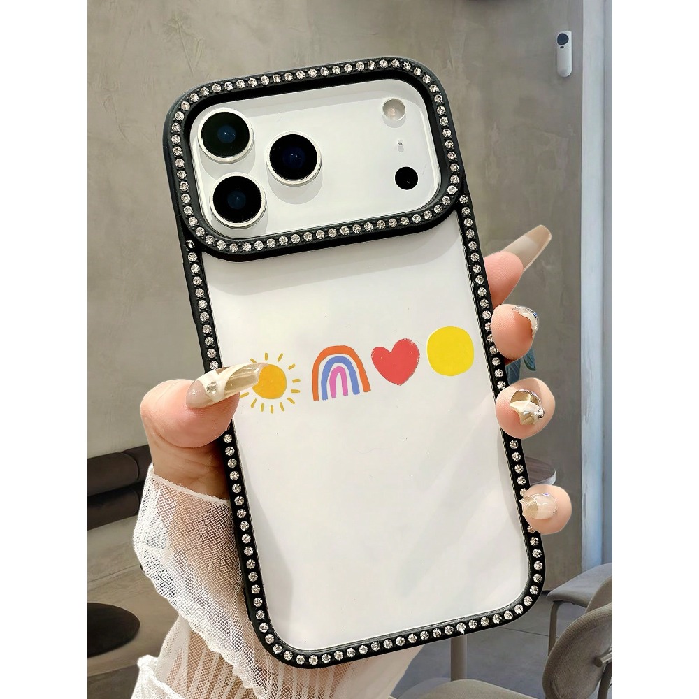 Fun Happy Face Rainbow Print P - Phone Cases Com บทวิจารณ์และราคา
