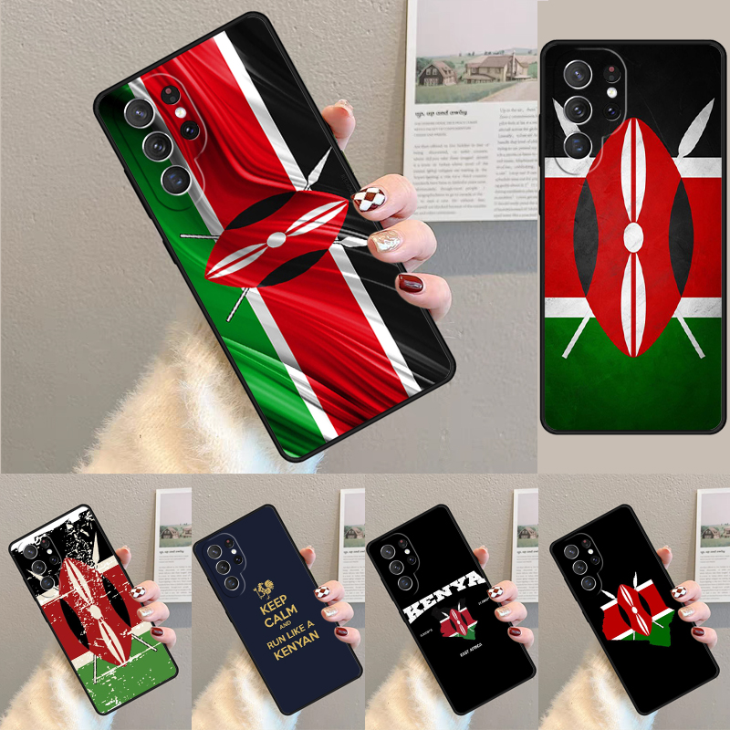 Kenya Flag Silicone Phone Case - Phone Cases Kenya บทวิจารณ์และราคา
