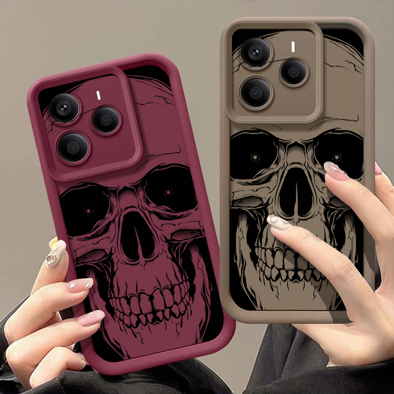 Cool Black Skull Print Phone C - Phone Cases Xiaomi 15 บทวิจารณ์และราคา