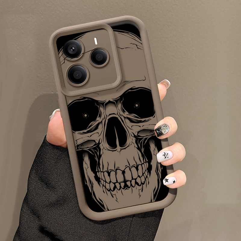Cool Black Skull Print Phone C - Phone Cases Xiaomi 15 บทวิจารณ์และราคา