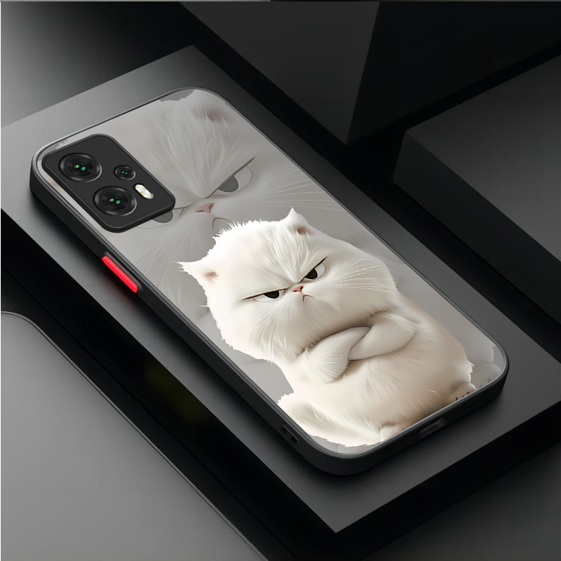 Cartoon Angry Cat Couple Style - Phone Cases Cat บทวิจารณ์และราคา