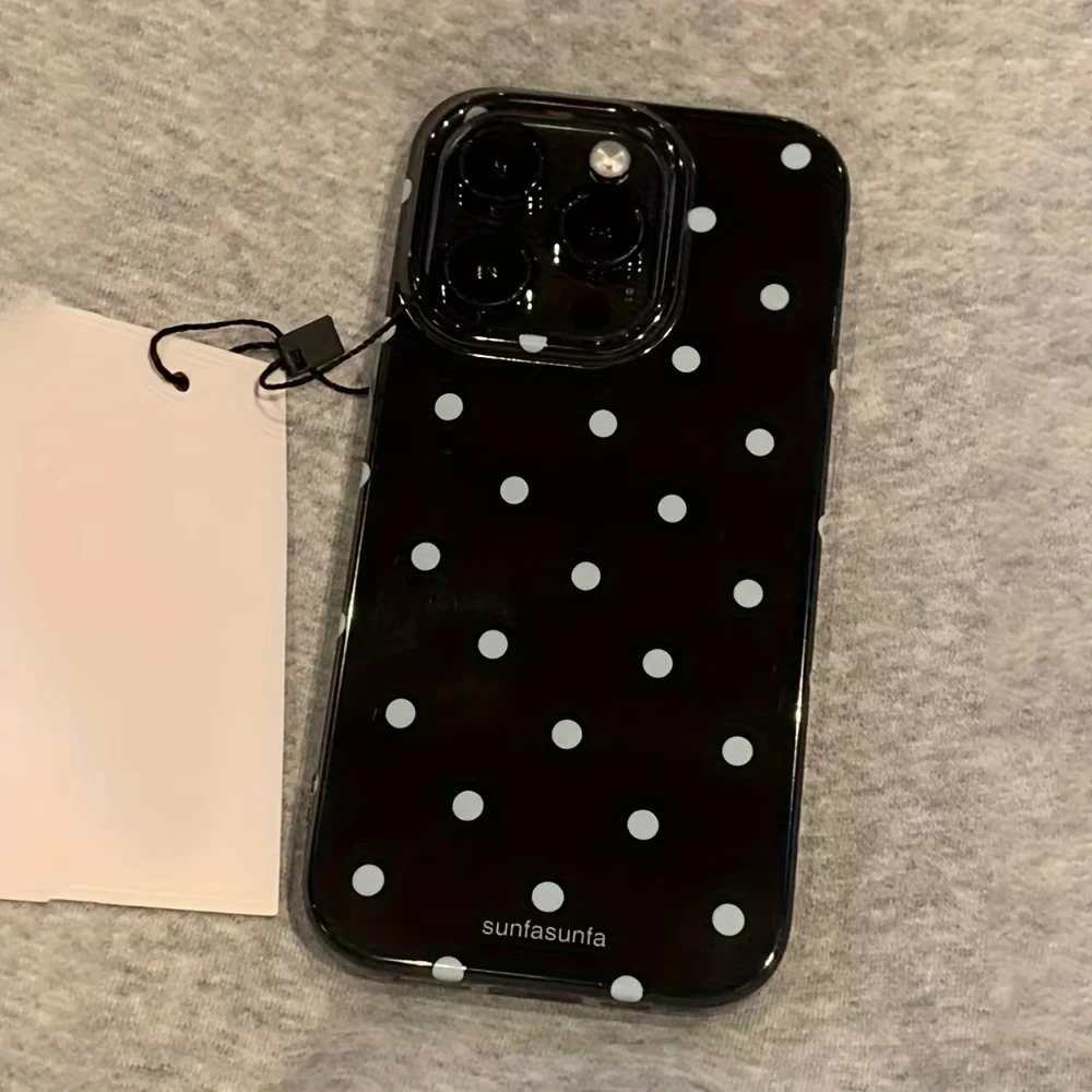 Minimalist Black and White Pol - Phone Cases Polka Dot บทวิจารณ์และราคา
