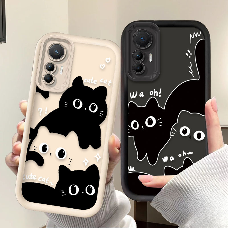 Lovely Black Cat Phone Case Fo - Phone Cases Cat บทวิจารณ์และราคา
