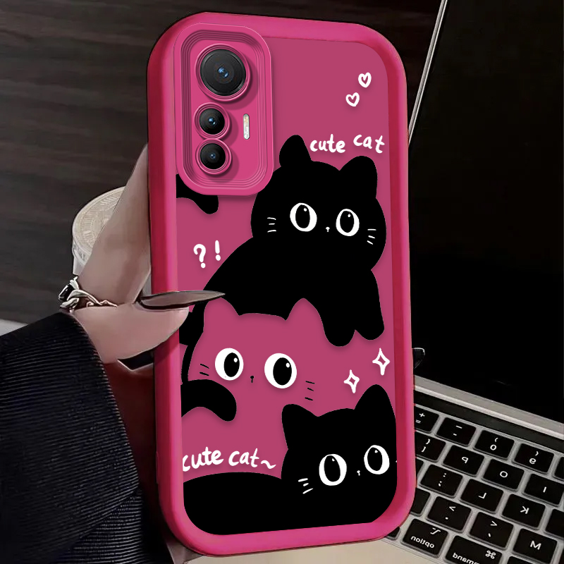 Lovely Black Cat Phone Case Fo - Phone Cases Cat บทวิจารณ์และราคา