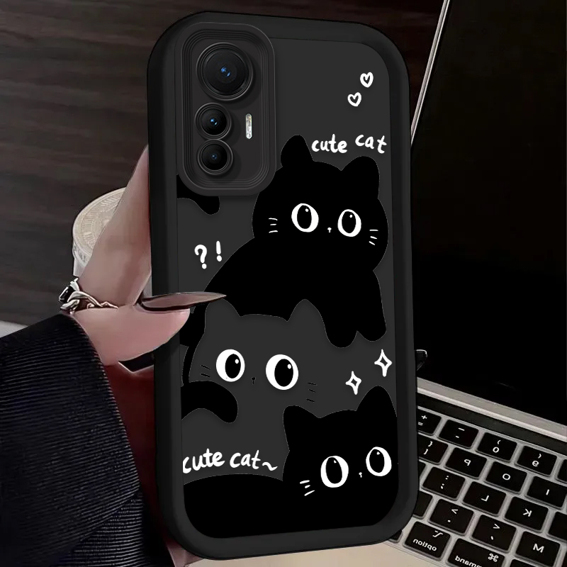 Lovely Black Cat Phone Case Fo - Phone Cases Cat บทวิจารณ์และราคา