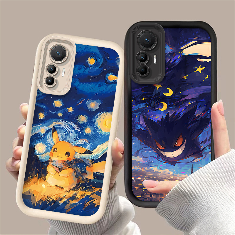Pokemon Pikachu Gengar Shockpr - Phone Cases Xiaomi 15 บทวิจารณ์และราคา