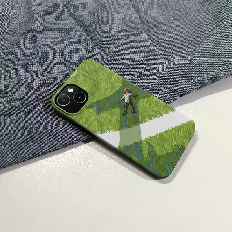 Green Lawn Resting Boy Phone C - Phone Cases Xr Boys บทวิจารณ์และราคา