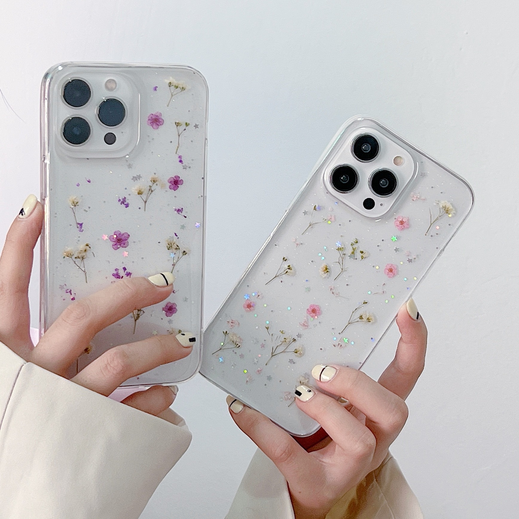 Luxury Dried Real Flower Bling - Phone Cases Ysl บทวิจารณ์และราคา