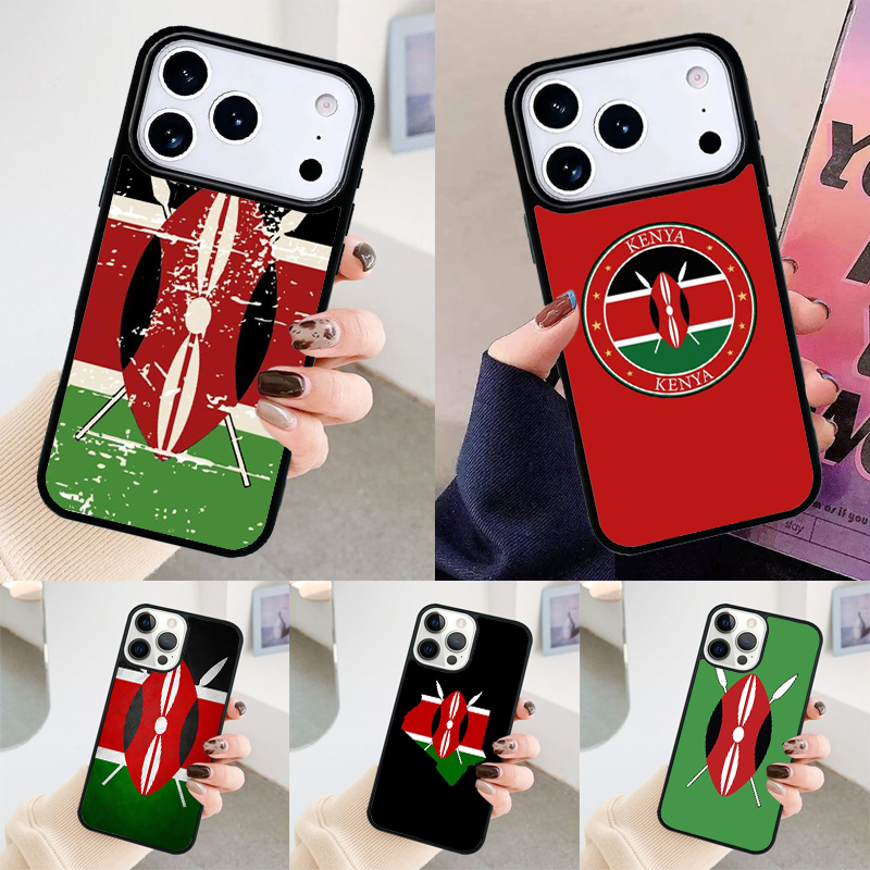 Kenya Flag Phone Case for iPho - Phone Cases Kenya บทวิจารณ์และราคา