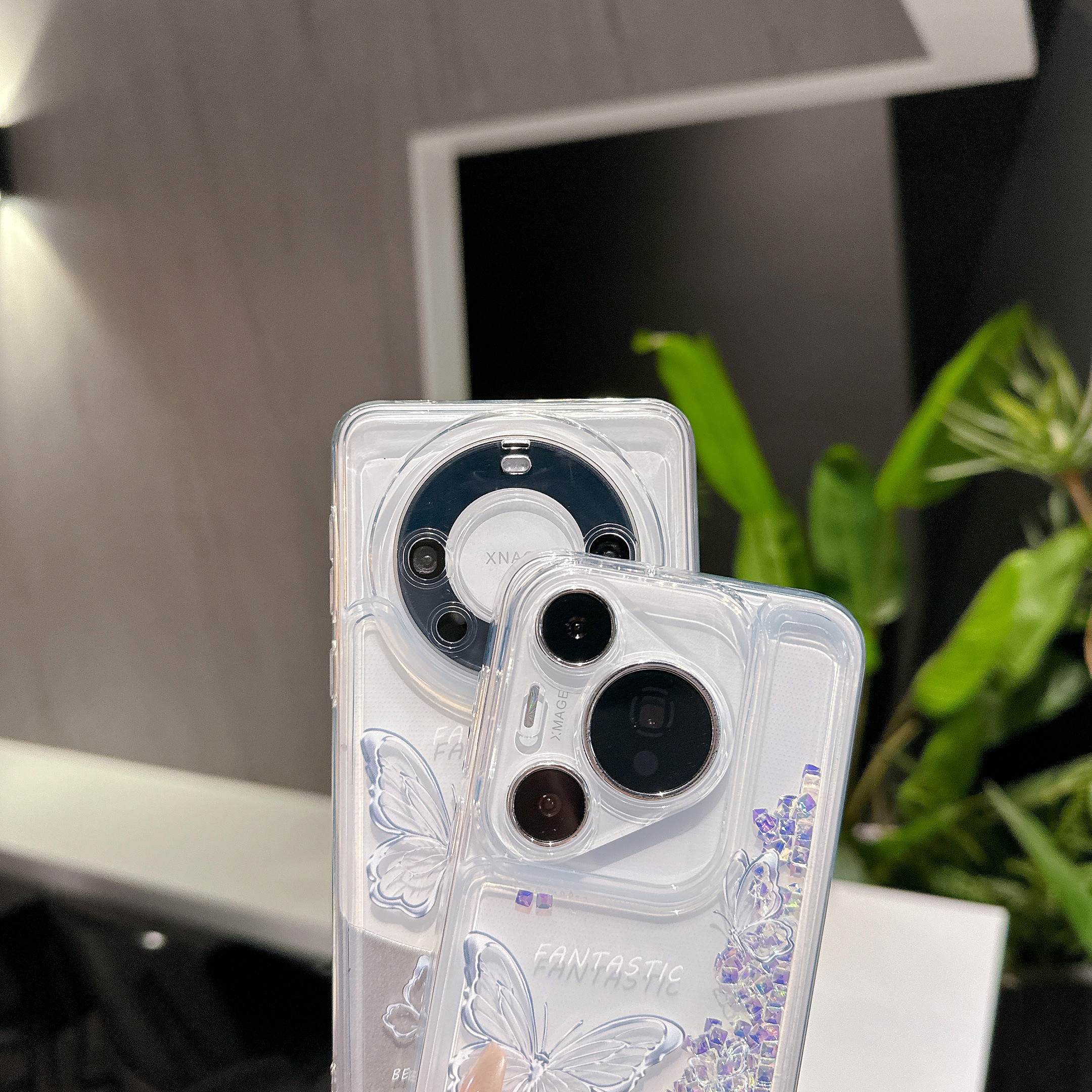 Shockproof Clear Glitter Quick - Phone Cases Ysl บทวิจารณ์และราคา
