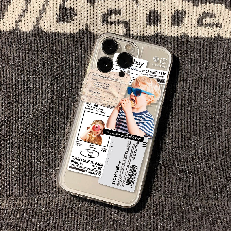 Fashion Blonde Little Boy Phon - Phone Cases Xr Boys บทวิจารณ์และราคา