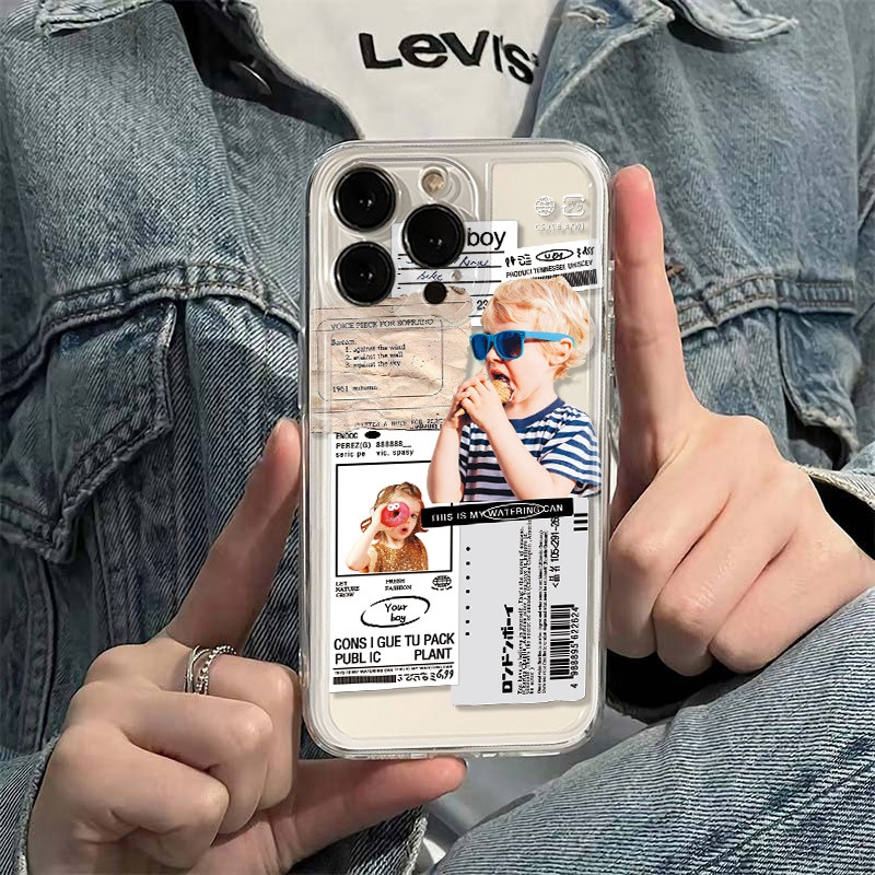 Fashion Blonde Little Boy Phon - Phone Cases Xr Boys บทวิจารณ์และราคา
