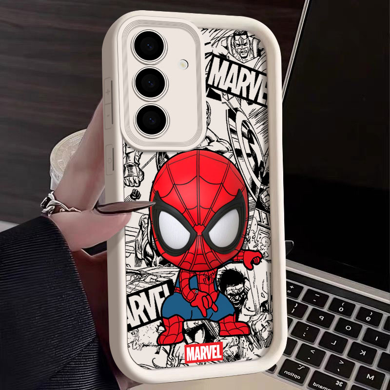 Marvel Spiderman Cute Fundas F - Phone Cases Samsung S25 Ultra บทวิจารณ์และราคา