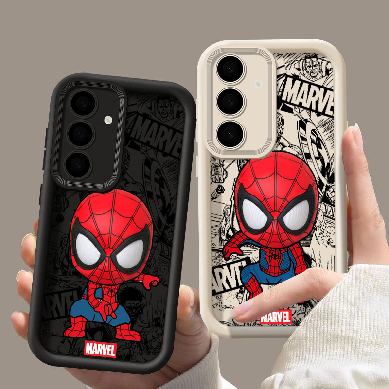 Marvel Spiderman Cute Fundas F - Phone Cases Samsung S25 Ultra บทวิจารณ์และราคา
