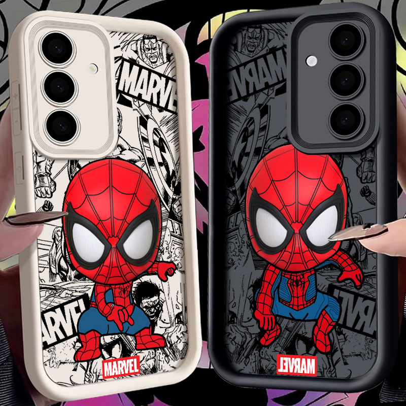 Marvel Spiderman Cute Fundas F - Phone Cases Samsung S25 Ultra บทวิจารณ์และราคา