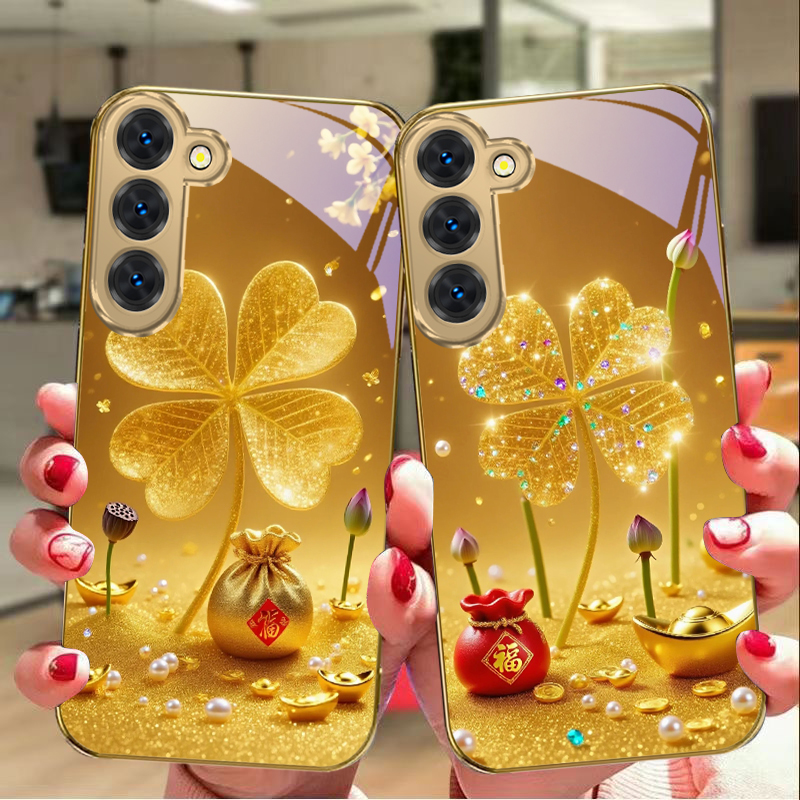 A huge golden clover For Samsu - Phone Cases Samsung S25 Ultra บทวิจารณ์และราคา