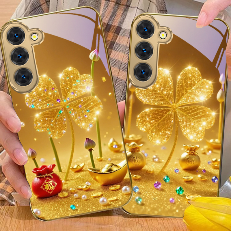 A huge golden clover For Samsu - Phone Cases Samsung S25 Ultra บทวิจารณ์และราคา