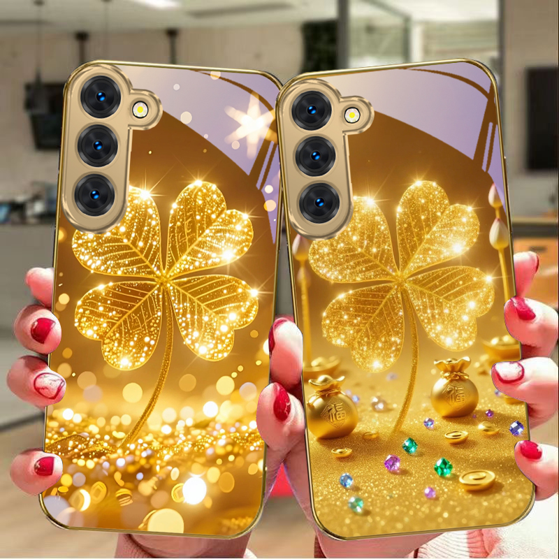A huge golden clover For Samsu - Phone Cases Samsung S25 Ultra บทวิจารณ์และราคา