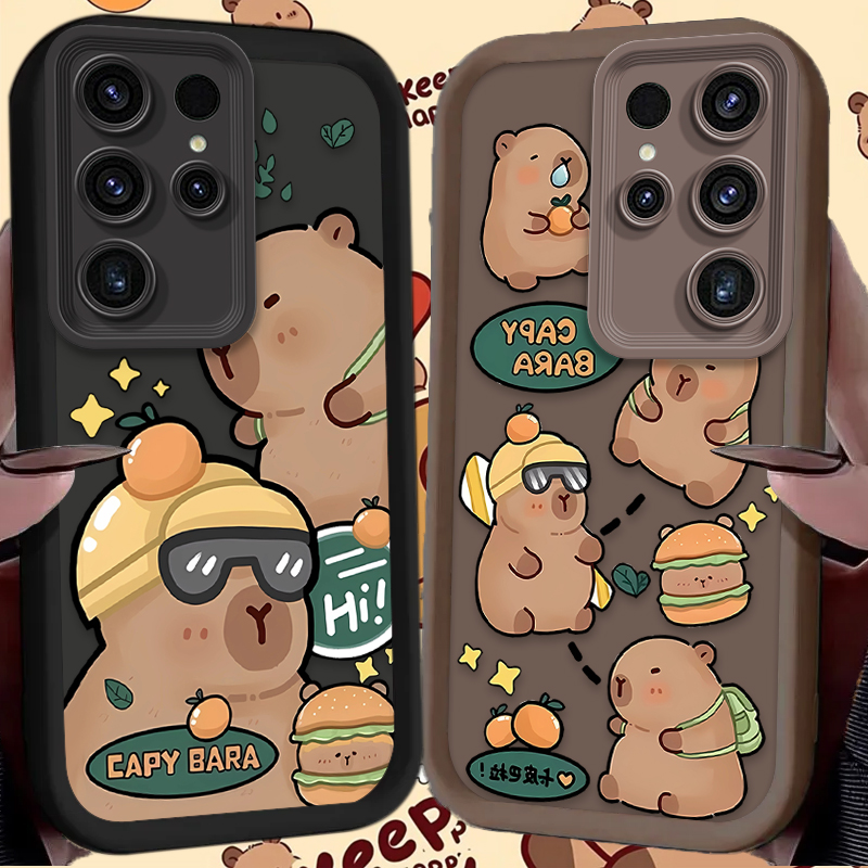 Cute Hamburger Capybara Soft P - Phone Cases For Samsung S21 5G บทวิจารณ์และราคา