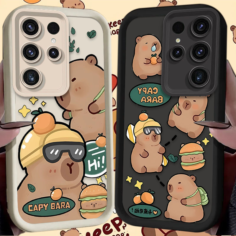 Cute Hamburger Capybara Soft P - Phone Cases For Samsung S21 5G บทวิจารณ์และราคา