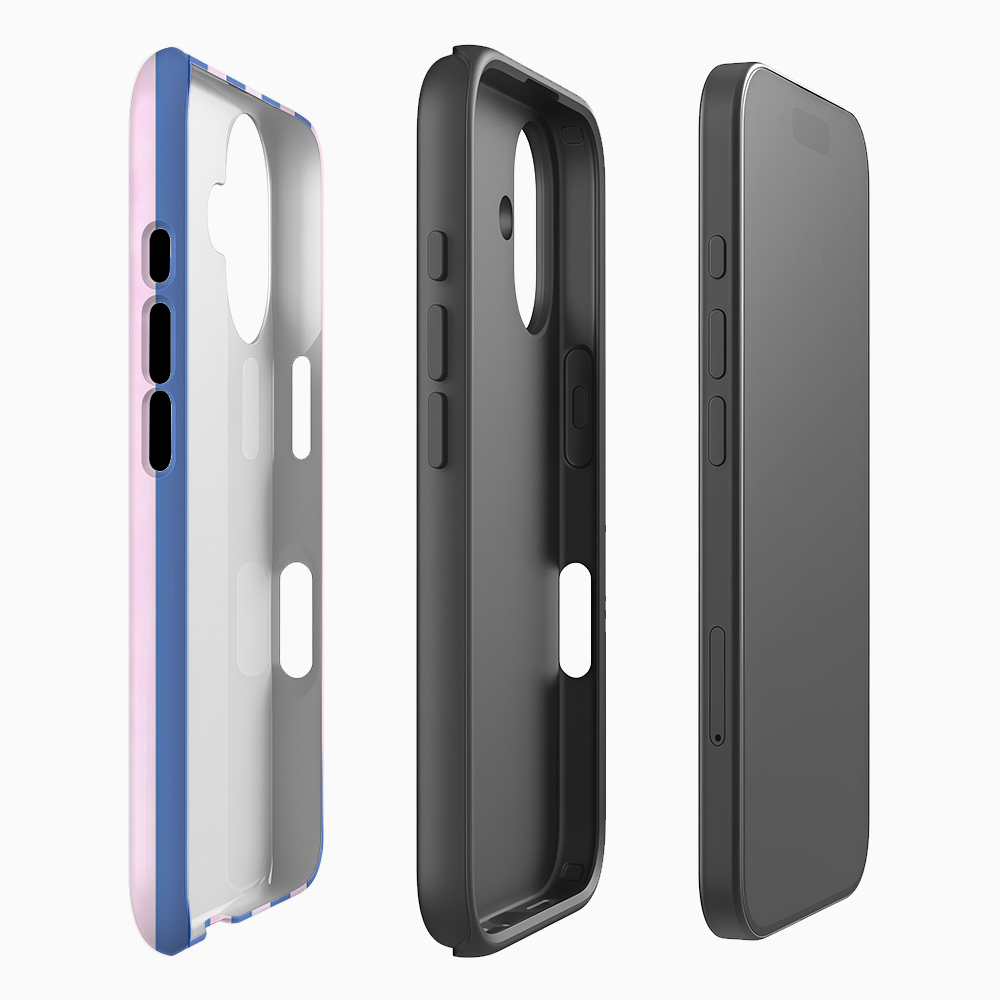Blue & Pink Vertical Stripes P - Phone Cases Uk บทวิจารณ์และราคา