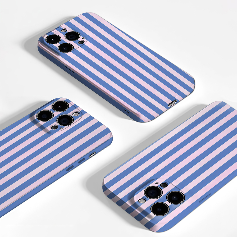 Blue & Pink Vertical Stripes P - Phone Cases Uk บทวิจารณ์และราคา