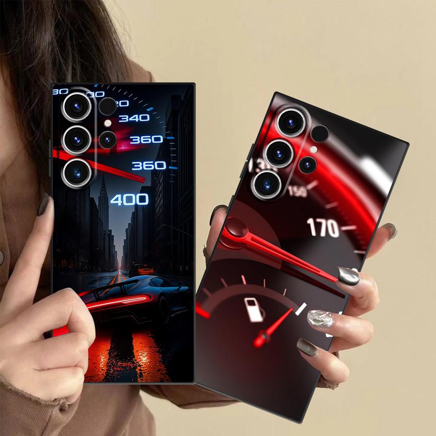 Red Car Gauge Case for Samsung - Phone Cases Samsung S25 Ultra บทวิจารณ์และราคา