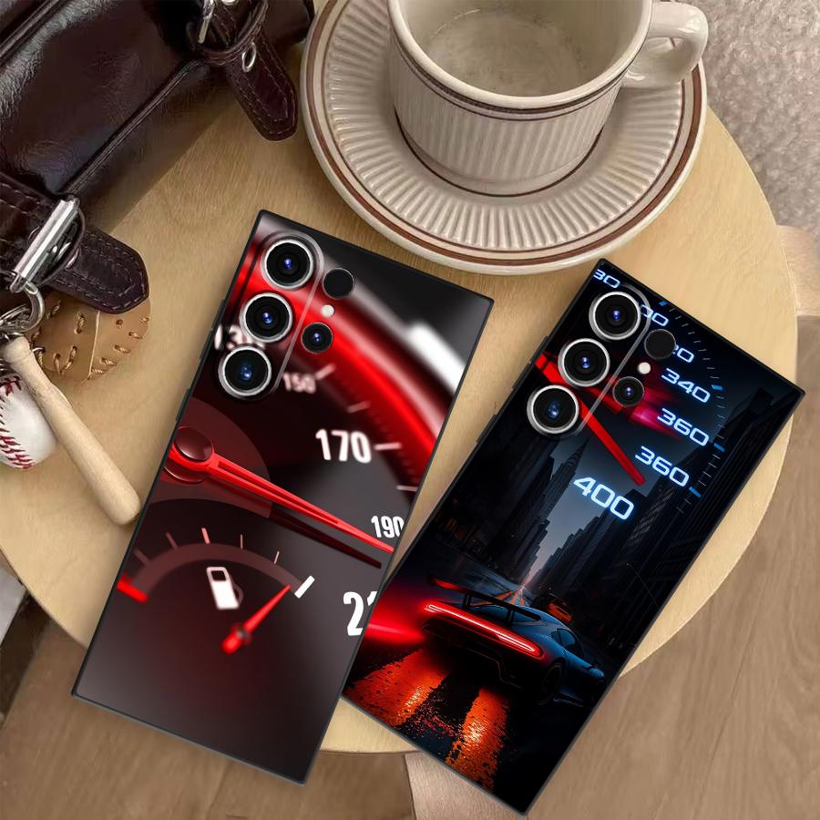 Red Car Gauge Case for Samsung - Phone Cases Samsung S25 Ultra บทวิจารณ์และราคา